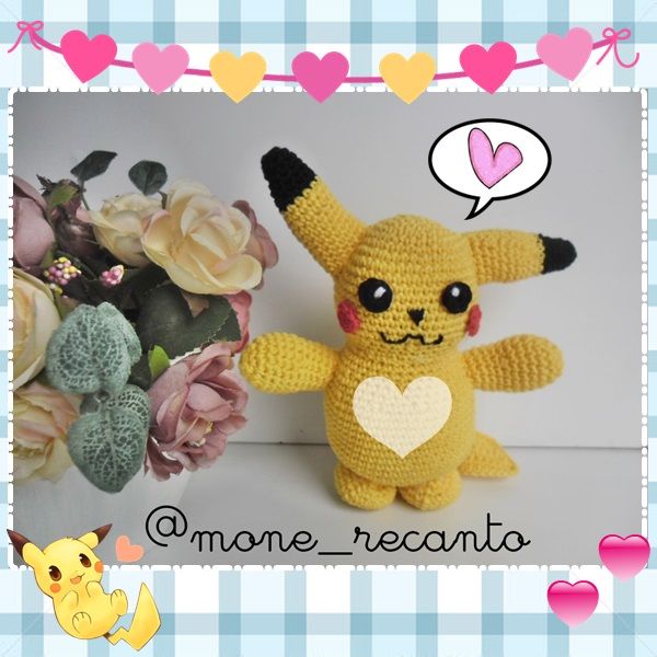 Pokemon Pikachu Amigurumi