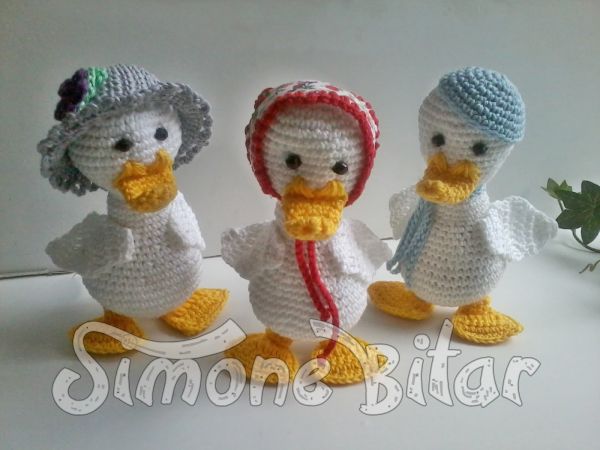 Patinhos Amigurumi