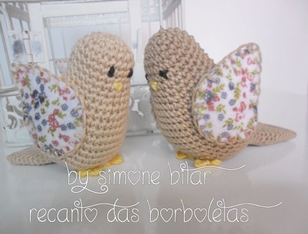 Passarinho Amigurumi