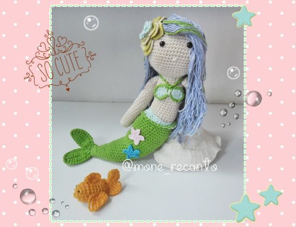 Sereia Serena Amigurumi